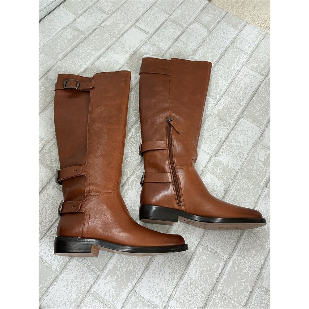 Franco Sarto Boots Size 6 Brown Color In New Condition